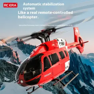 RCera リモコン ヘリコプター C190 デュアルブラシレス 6 チャンネル シングルローター エルロン フリーテールダクトシミュレーション