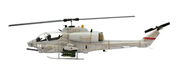 470サイズ AH-1 RCヘリコプター スケールファイバー胴体 メカ付き 6