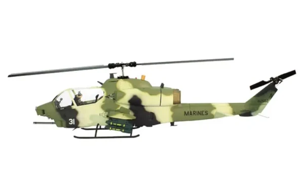 470サイズ AH-1 RCヘリコプター スケールファイバー胴体 メカ付き 5