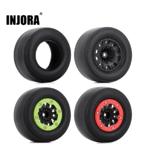 INJORA 2PCS 1/10 RC用 ドラッグホイール 2.2/3.0