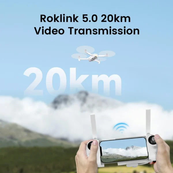 FIMI X8 Pro 2025 ドローン 4K 60fps 20KM飛行可能 3軸ジンバル GPS AIスーパーナイトビデオ 1/1.3インチ 48MP CMOSセンサー スマートトラッキング 空撮用 - 画像 (4)