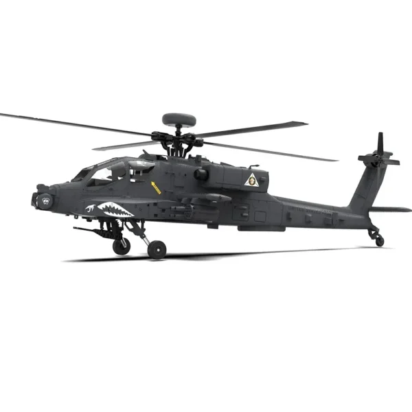 新型 Yxznrc F11s Apache 1:32 武装RC電動ヘリコプターモデルシミュレーター ハンドルコントロール付き ラジコン飛行機上級者向け - 画像 (6)