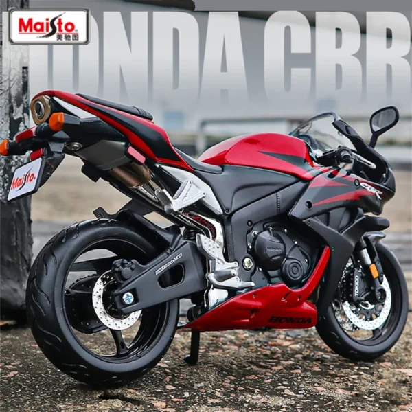 マイスト 1:12 スケール CBR600RR 合金製 スポーツバイク モデル ダイキャスト メタル ストリートレーシング バイク レプリカ