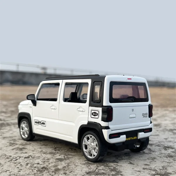 1:22 スズキハスラー SUV 合金 車模型ダイキャスト メタルオフロード車模型シミュレーション音と光 - 画像 (2)