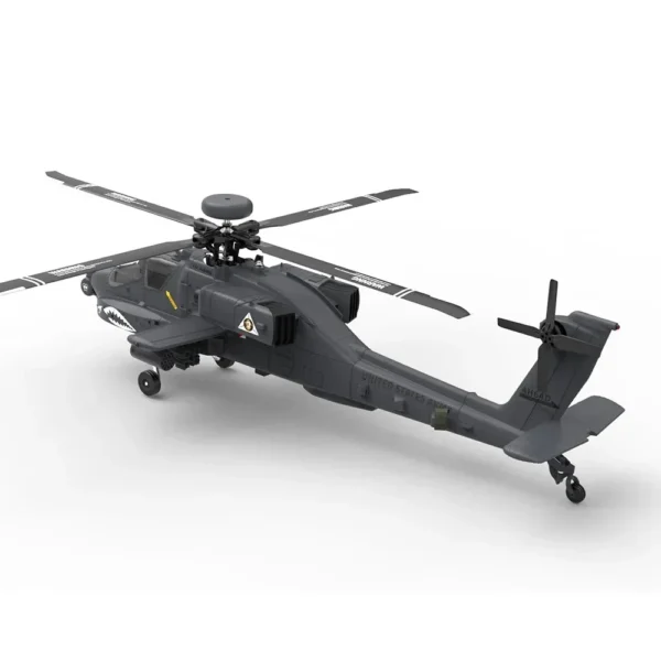 新型 Yxznrc F11s Apache 1:32 武装RC電動ヘリコプターモデルシミュレーター ハンドルコントロール付き ラジコン飛行機上級者向け - 画像 (3)