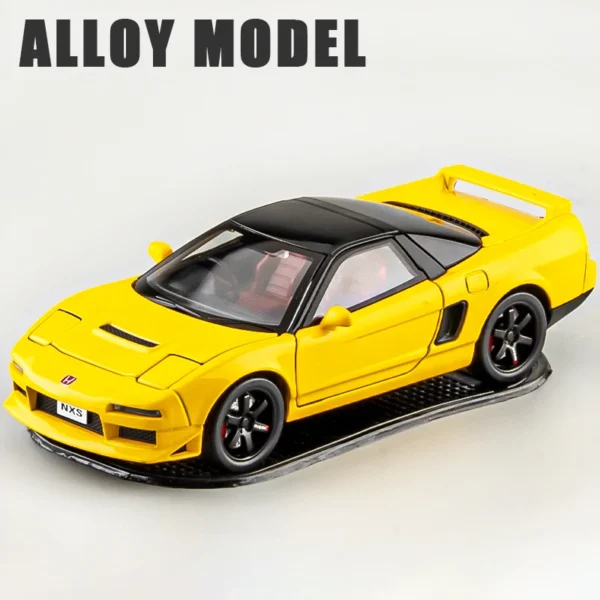 1:32 JDM アキュラ NSX NA1 スーパーカー 合金 車模型 サウンドとライト プルバック グッズ - 画像 (6)