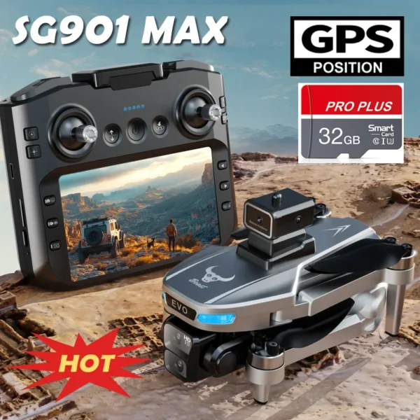 ドローン 8K プロ仕様 GPS HDカメラ 5G WiFi FPV ビデオ 4K UAV 5.9インチ大型スクリーン RC SG109 Pro Max