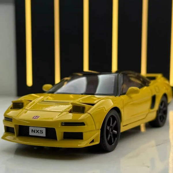 1:32 JDM アキュラ NSX NA1 スーパーカー 合金 車模型 サウンドとライト プルバック グッズ - 画像 (4)