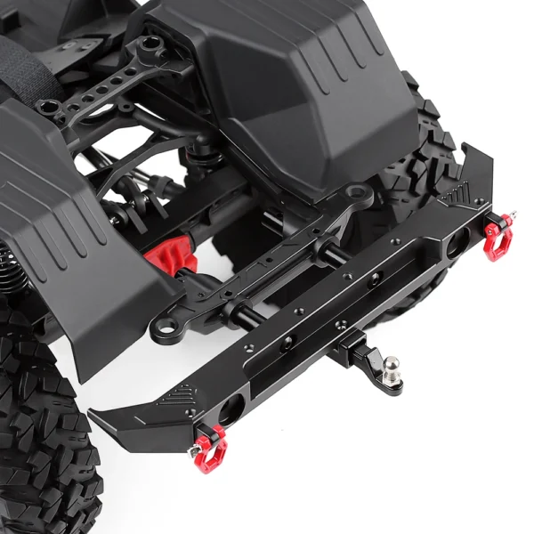 INJORA メタルリアバンパー バックヒッチラック 1/10 クローラー Axial SCX10 90046 III AXI03007 - 画像 (4)