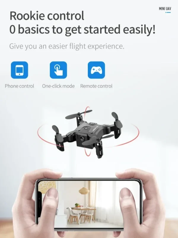 Xiaomi V2 ミニドローン 8K HD 5G WiFi FPV 折りたたみ式 UAV 2025 - 画像 (4)