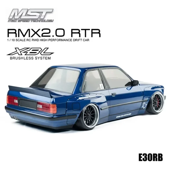 2025年 新1/10モデルカードリフト MST RMX 2.0 RTR E30RB 2.4GHz 大人向け 子供向け プレゼント - 画像 (3)