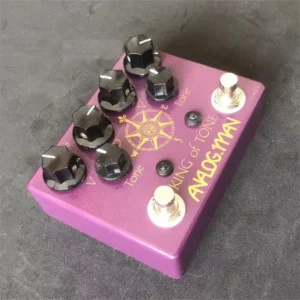 LY-ROCK パープル エレキギター サンフェイス King of TONE クローン - 画像 (5)