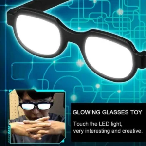 LEDメガネ 面白光る コスプレパーティー眼鏡 クリスマス - 画像 (3)