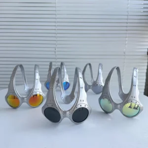 UVカット サングラス メンズ レディース 偏光 スポーツ 軽量 - 画像 (3)