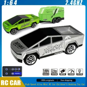 1/64 RCモンスタートラック ミニクローリングカー 合金モデル 電動RCカー - 画像 (2)