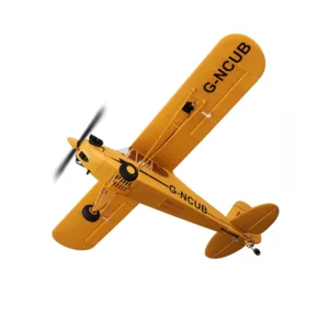 Wltoys A160 J3-CUB RTF ブラシレスRC飛行機 3D/6G - 画像 (4)