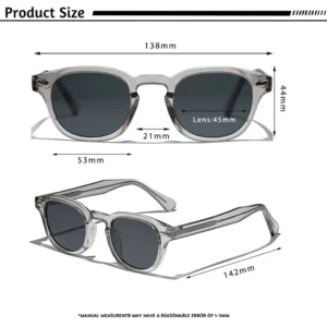 レトロラウンドサングラス UV400 パンクメンズ レディース スポーツ 眼鏡 - 画像 (6)