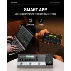 Donner Arena 2000 ギターエフェクター 278種類 IR AMP ルーパー MIDI APP対応 - 画像 (5)