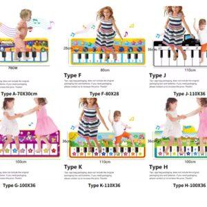 ピアノマット 子供 音楽 知育玩具 女の子 男の子 ギフト - 画像 (7)