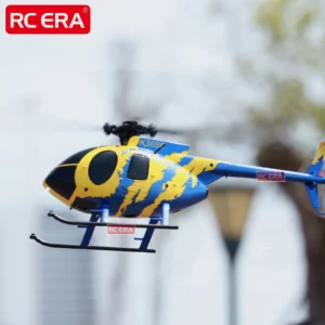 RC ERA C184 BNF ミニ MD500 ヘリ 光学フロー 100サイズ ジャイロ安定 4CH ラジコン機 - 画像 (4)