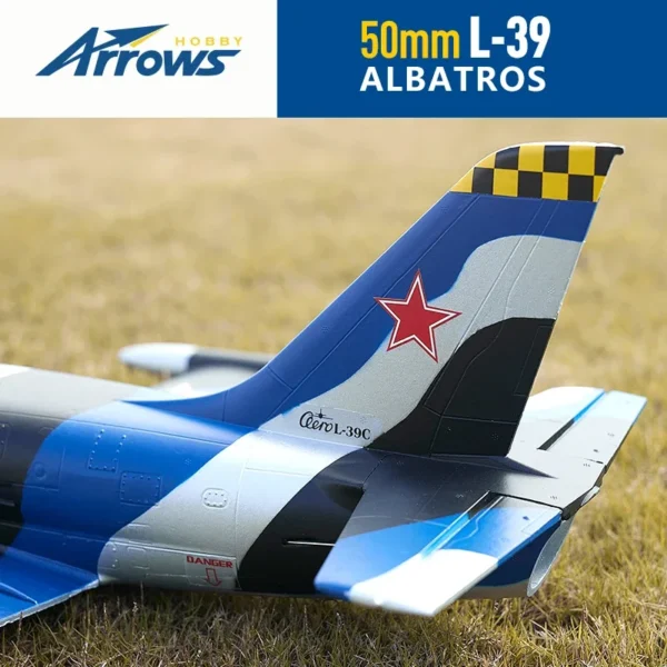 PNP Vector ブルーアロー50mm L39 手投げ模型 ブラシレス固定翼 - 画像 (5)