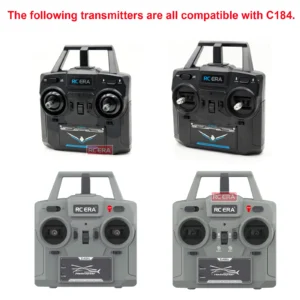 RC ERA C184 BNF ミニ MD500 ヘリ 光学フロー 100サイズ ジャイロ安定 4CH ラジコン機 - 画像 (6)