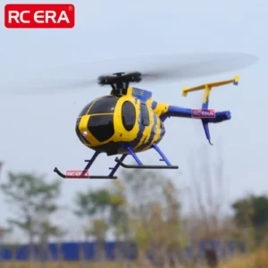 RC ERA C184 BNF ミニ MD500 ヘリ 光学フロー 100サイズ ジャイロ安定 4CH ラジコン機 - 画像 (3)