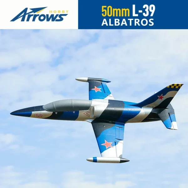 PNP Vector ブルーアロー50mm L39 手投げ模型 ブラシレス固定翼 - 画像 (3)
