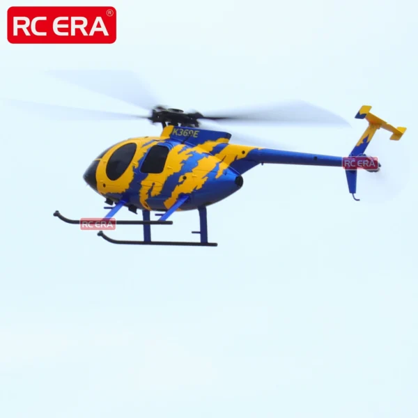 RC ERA C184 BNF ミニ MD500 ヘリ 光学フロー 100サイズ ジャイロ安定 4CH ラジコン機 - 画像 (5)