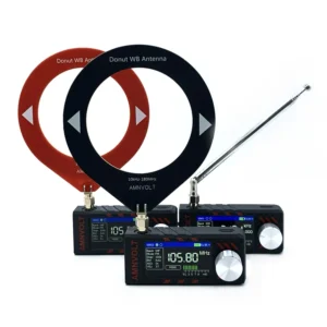 Amnvolt si4732 DSP受信機、HiZフルバンド、1.9インチIPSスクリーン、SSB、 USB 、LSB、AM、FMモード対応、ヘッドフォンアンプ内蔵、 ポータブル 、オープンソース、 アップグレード 可能なファームウェア