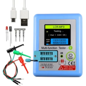 多機能lcr mf9トランジスタテスター TFTダイオード三極管容量計lcr esr npn pnp mosfet irテスターテスト用