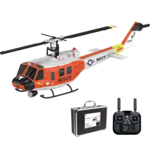 Eachine E190S UH-1 ヒューイ GPS RCヘリ RTF 予約受付中 - 画像 (2)