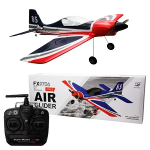 FX9706 RC飛行機 グライダー 580mm 5CH 3D/6G ブラシレス 戦闘機