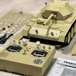 G2078黄 クルセイダー戦車 模型 ラジコン 360度回転