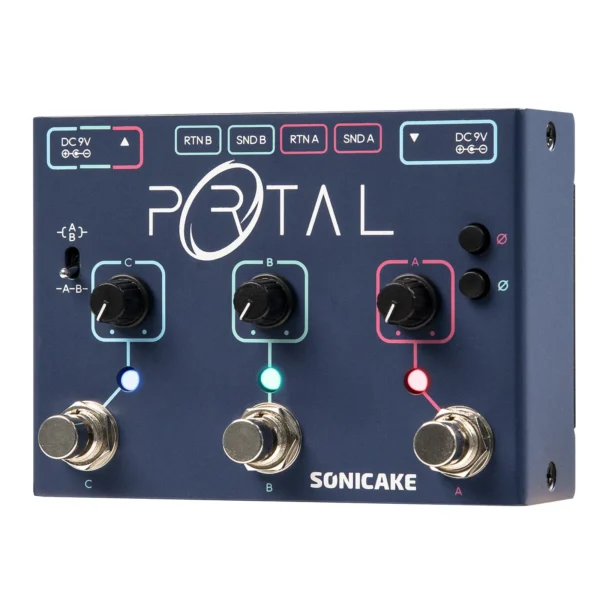 SONICAKE Portal 信号切替機 ABY FXループ 3ch
