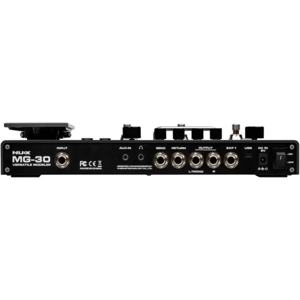 NUX MG-30 ギターエフェクター アンプモデリング IRローダー 高音質 - 画像 (3)