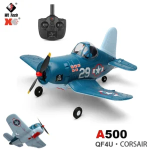 Wltoys A500 QF4U RC飛行機 4ch 6G 戦闘機