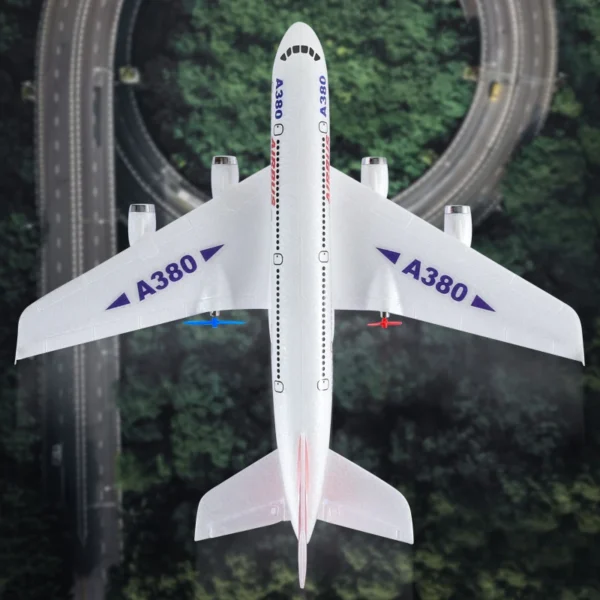 ジャイロ搭載 A380 ラジコン飛行機 簡単操作 2.4G - 画像 (5)