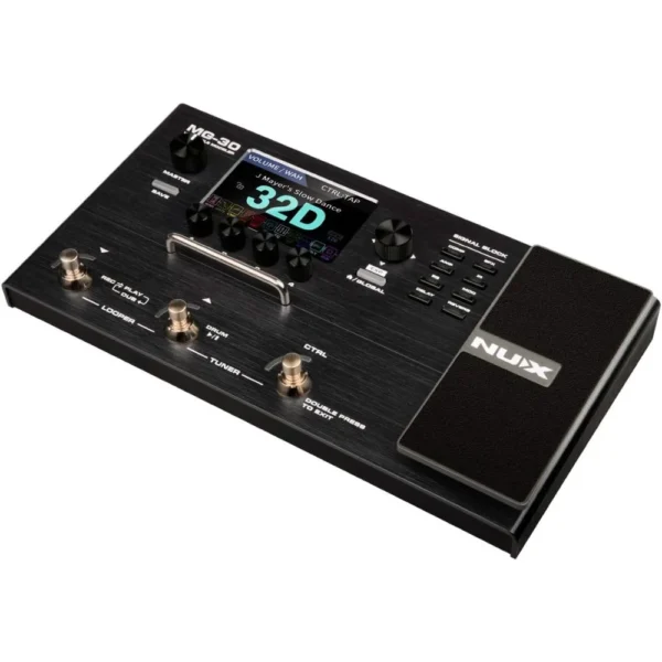 NUX MG-30 ギターエフェクター アンプモデリング IRローダー 高音質 - 画像 (4)