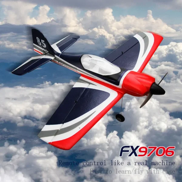 FX9706 RC飛行機 グライダー 580mm 5CH 3D/6G ブラシレス 戦闘機 - 画像 (3)