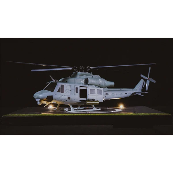 Goosky e2 1:35 uh-1yスケール 2.4G 6ch デュアルブラシレスダイレクトドライブモーター RC ヘリコプター bnf/rtf GTSフライトコントロールシステム付き - 画像 (5)