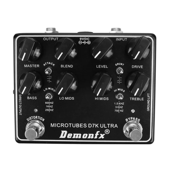 DemonFX-ベースプリアンプペダル、高品質、ベースエフェクトペダル Ultra V2 - 画像 (3)