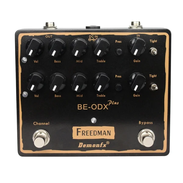 Demonfx 高品質オーバードライブディストーション BE-ODX Plus BE-OD Deluxe ダブルチャンネルギターエフェクトペダル ギターアクセサリー