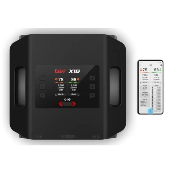 ISDT X16 充電器 2200W 大出力 2-16S Lipo対応 RCドローン/カー/ボート - 画像 (6)