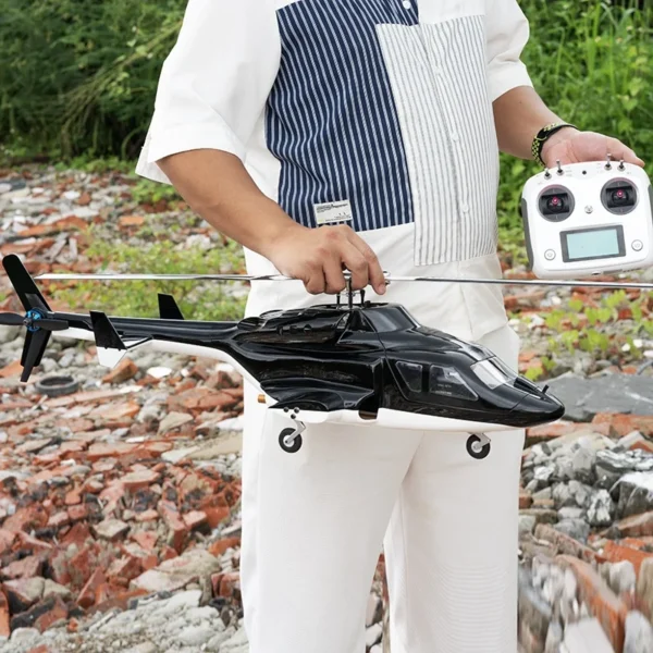 PNP Flywing Airwolf 470クラス GPSスケール RC ヘリコプター Airwolf 6ch ブラシレスモーター Fw450l RC Airwolf H1 フライトコントロール ワンキーリターン - 画像 (4)