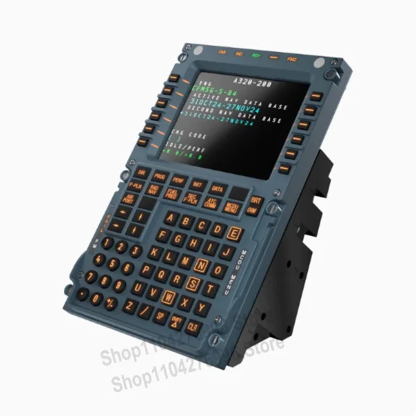 WINWING フライトシミュレーター MCDU Toliss Fenix フライトコントロールディスプレイ 民間航空コントロールパネル A320 X-Plane MSFS用 - 画像 (4)