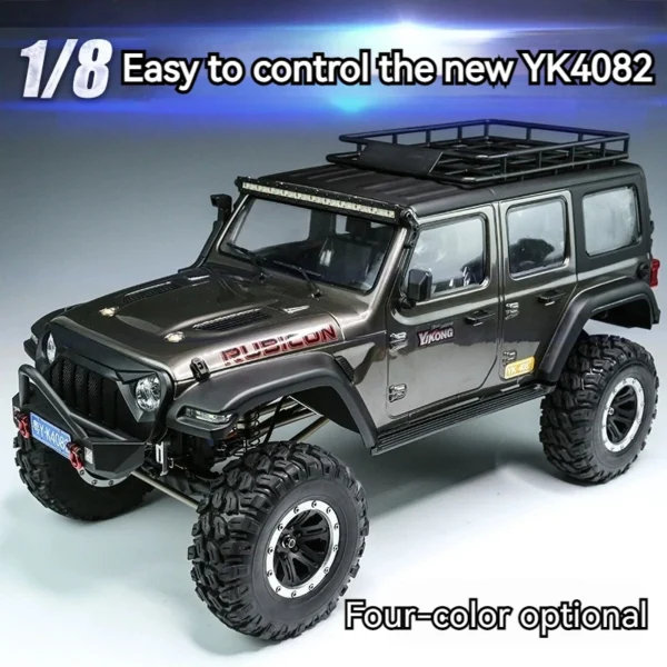 ラングラーRCカー 1/8 4WD プロ級 オフロード 登坂 差動ロック - 画像 (2)