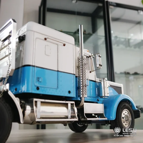 タミヤ  1/14 RC トラック キングハウラー用煙突 煙突ファンネル 1:14 RC トラクタートレーラー LESU DIY パーツ - 画像 (3)