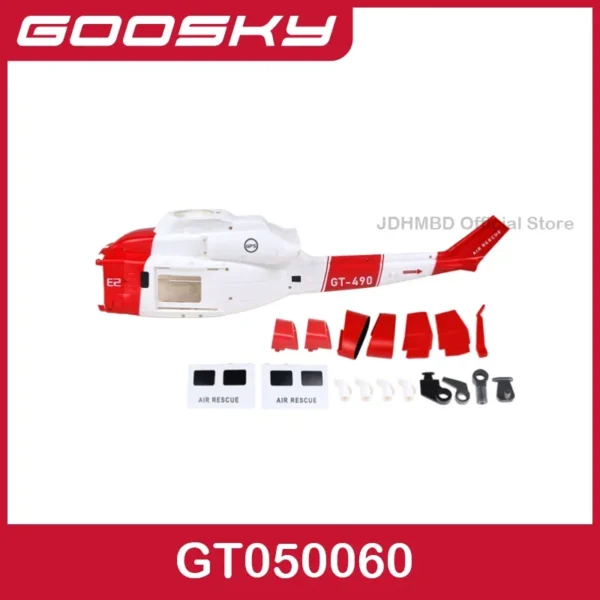 [GT050060] GOOSKY E2 GPS UH-1Y ヘリコプター スペアパーツ メインブレード テールブレード ローターハウジング ESC バッテリー モーター サーボ シェル キャノピー ランディングセット