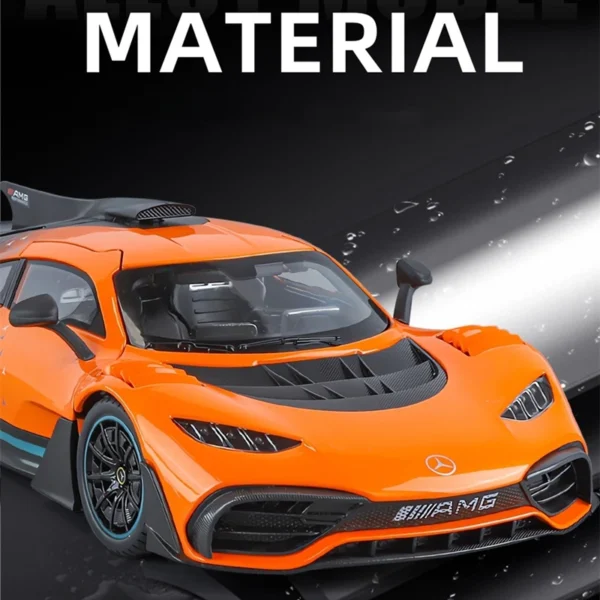 1/18 ベンツ合金車模型 サウンド&ライト 子供ギフト - 画像 (2)